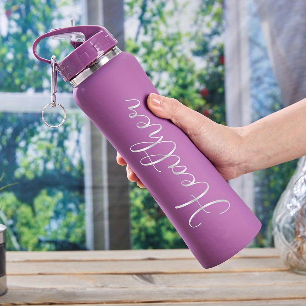 Home Gym Outdoor - Personalized Customization Name: Stainless Steel Water