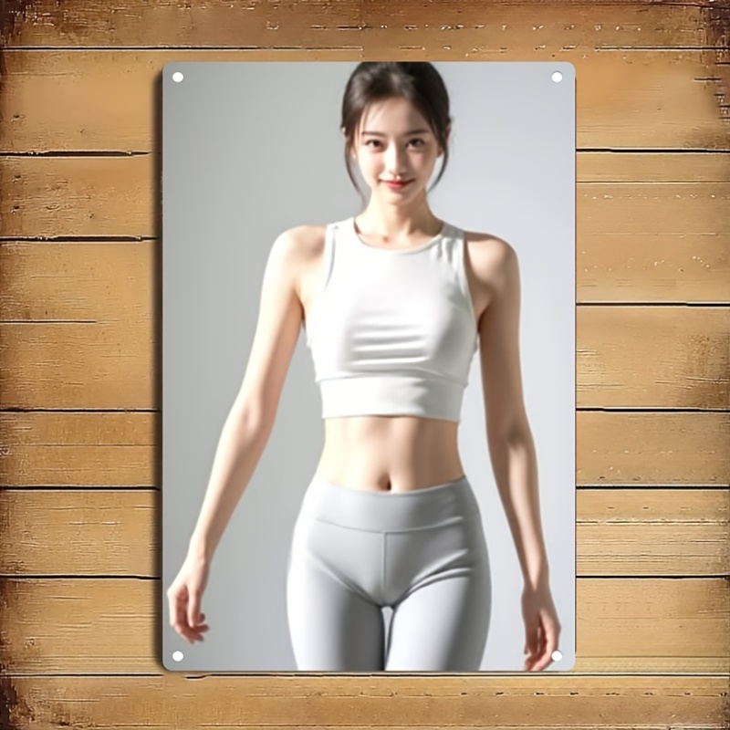 Metal Sign Modern Minimalist 2 - Home Gym Minimalist ulasan dan harga