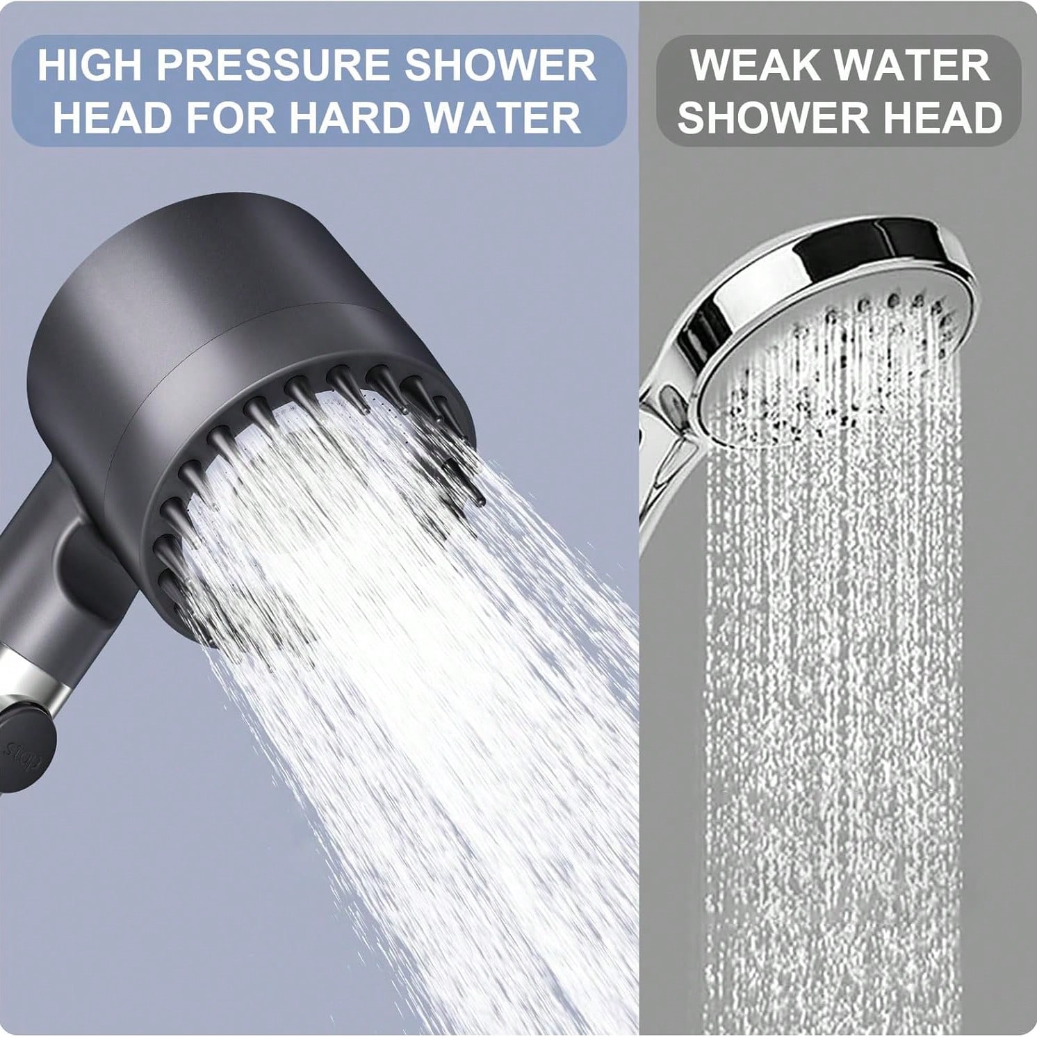 High Pressure Shower Head with - Home Gym Rental ulasan dan harga
