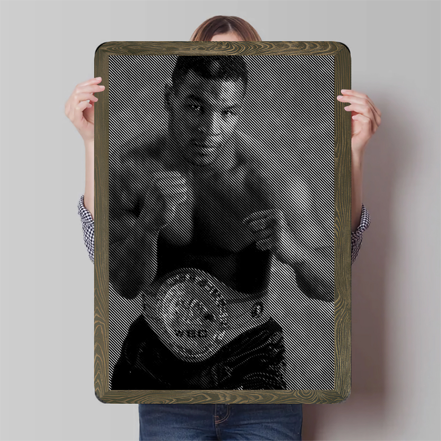 Creative Boxer Metal Tin Sign  - Home Gym Minimalist ulasan dan harga