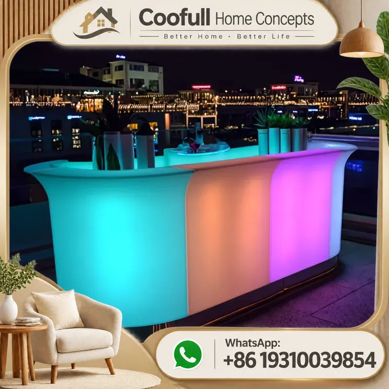 Portable LED Lighted Bar Count - Home Gym Rental ulasan dan harga