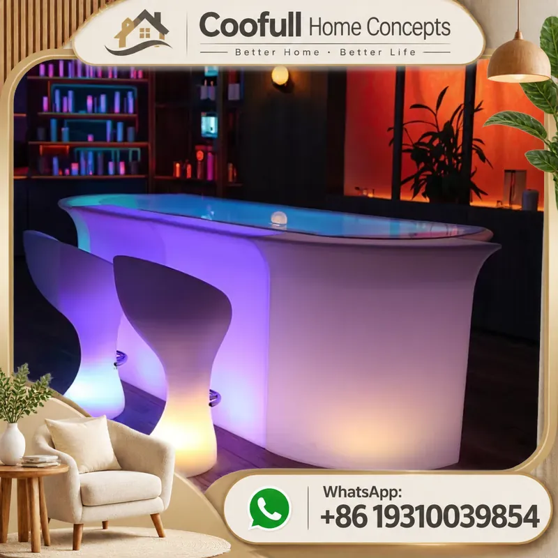 Portable LED Lighted Bar Count - Home Gym Rental ulasan dan harga