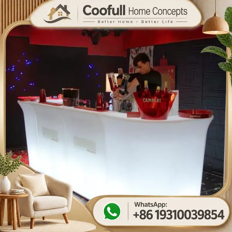 Portable LED Lighted Bar Count - Home Gym Rental ulasan dan harga