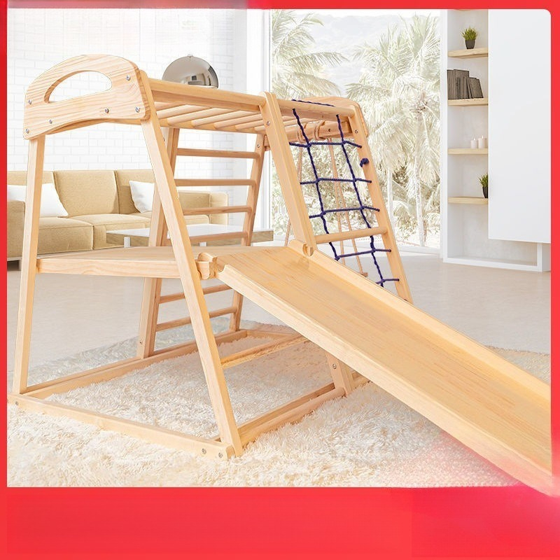 new Wooden Climbing Frame Indo - Home Gym For Toddlers ulasan dan harga