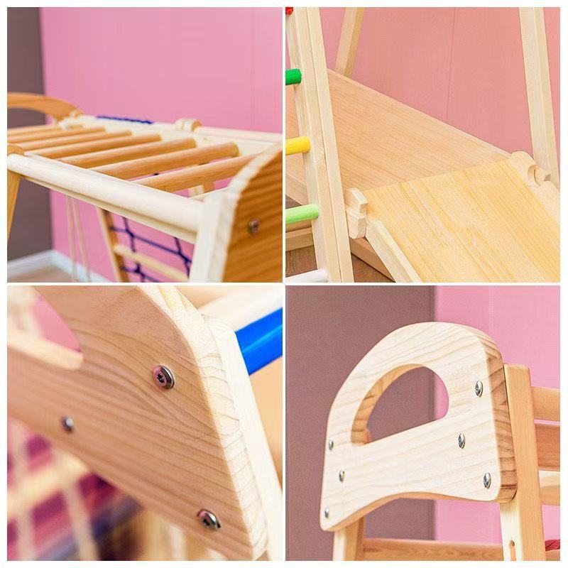 new Wooden Climbing Frame Indo - Home Gym For Toddlers ulasan dan harga