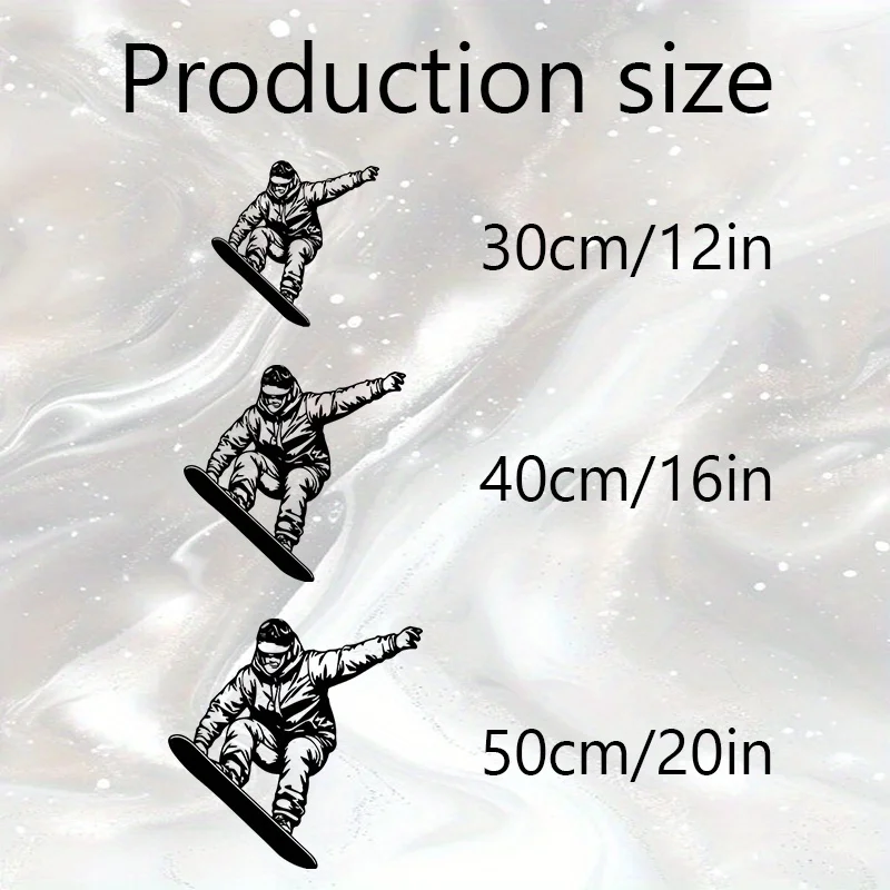 CIFBUY Metal Wall Art Snowboar - Home Gym Outdoor Ideas ulasan dan harga
