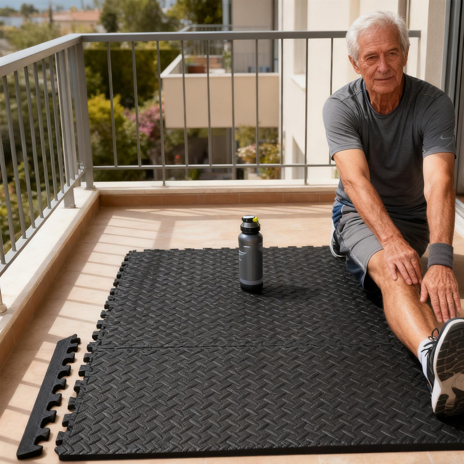 Gym Floor Mats Interlocking Pa - Home Gym For Toddlers ulasan dan harga