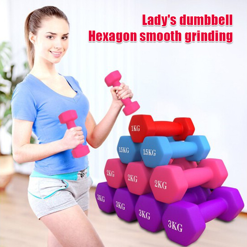 Women Dumbbell Hexagonal Dumbb - Hex Dumbbell Set ulasan dan harga
